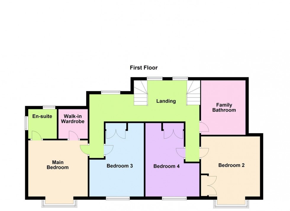 Floorplan for Eaglesfield Cottage , Leire, Lutterworth