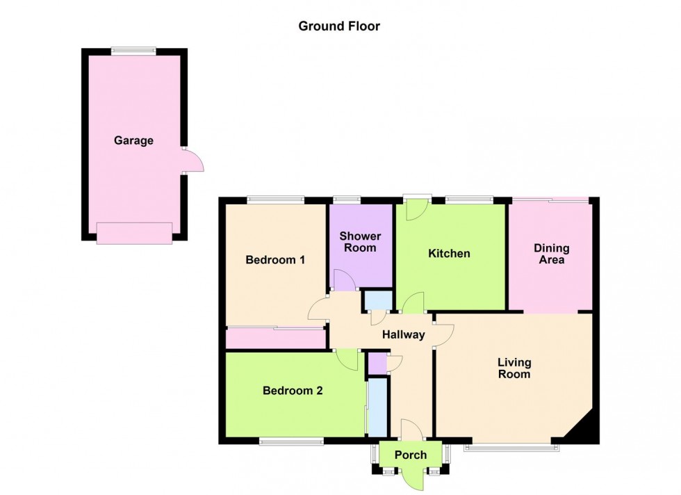 Floorplan for Ashlands Way, Narborough, Leicester