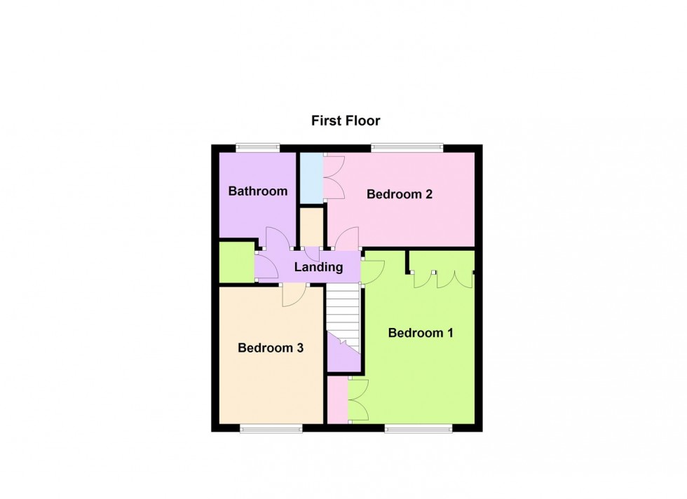 Floorplan for Brierfield Road, Cosby, Leicester