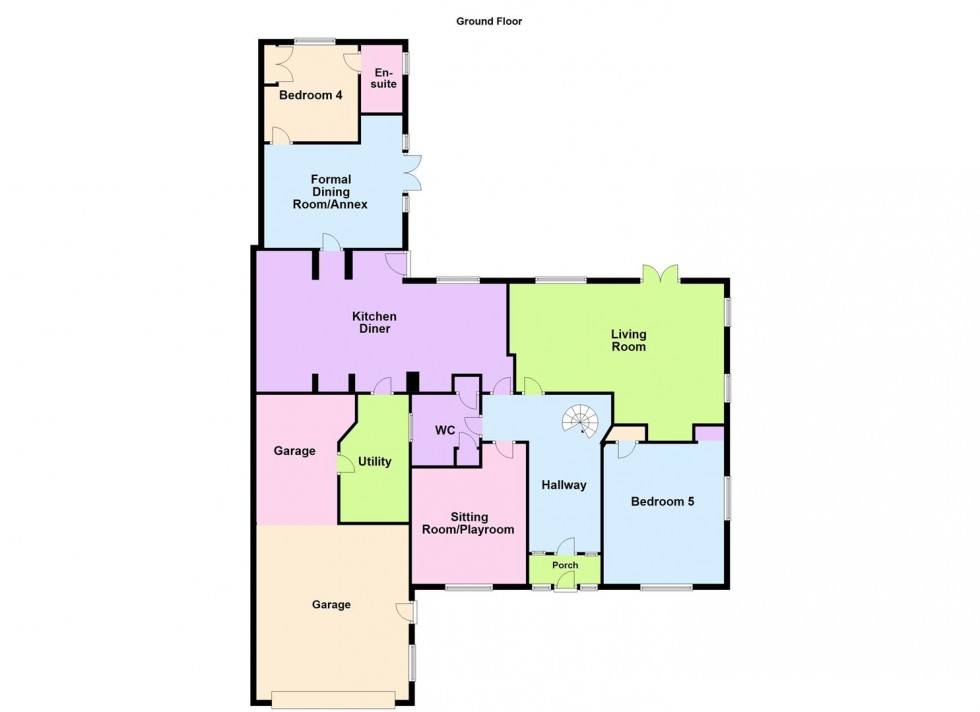 Floorplan for Blaby Road, Enderby, Leicester