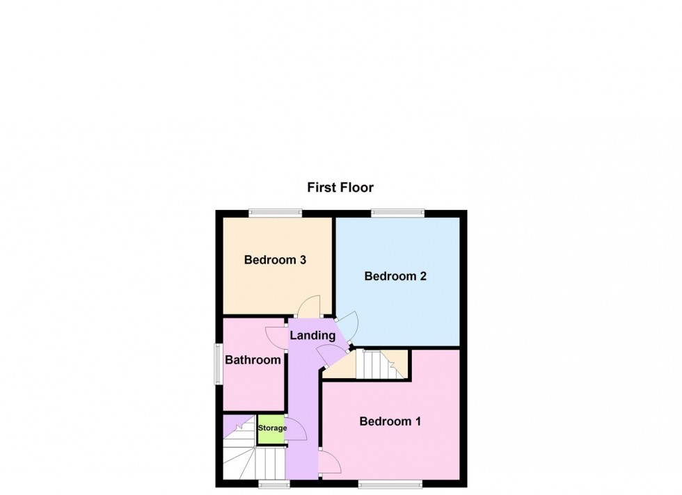 Floorplan for Forest Road, Huncote, Leicester